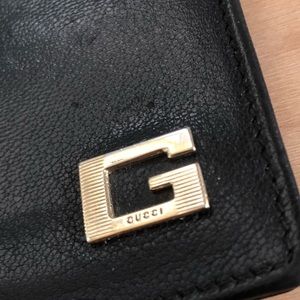 GENUINE Gucci money clip wallet (used)